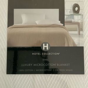 Hotel Collection Cotton Blanket